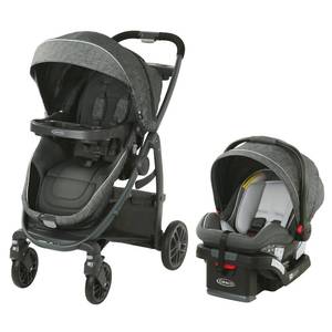 lot 1615 image: Graco Modes Bassinet Travel System - Wynton, Gray