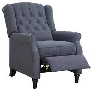 lot 6616 image: Amazon Brand �� Ravenna Home Pritchard Classic Recliner, 29.1W, Navy
