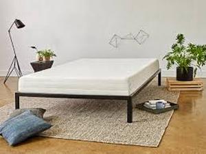 lot 6651 image: Pure Green 100% Natural Latex Mattress Topper - Medium Firmness - 3 Inch - Twin Size