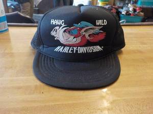 lot 5761 image: vintage harley davidson trucker hat