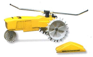 lot 4004 image: Nelson 1865 Raintrain Traveling Sprinkler