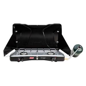 lot 4034 image: Coleman 2 Burner Propane Stove ML
