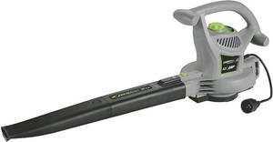 lot 4075 image: Leaf Blower Earthwise Corded 3-in-1 Blower, Vac and Mulcher