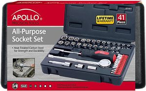 lot 4082 image: 41 Piece All Purpose Socket Set