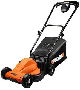 lot 4078 image: WORX WG775 LilMo 14-Inch 24V Cordless Lawn Mower