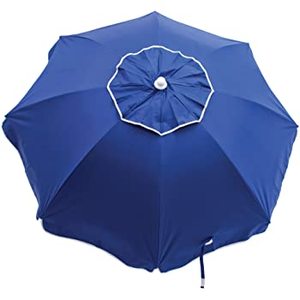 lot 50 image: Pair Rio Beach Umbrellas with Integrated Sand Anchors 6.5 Feet