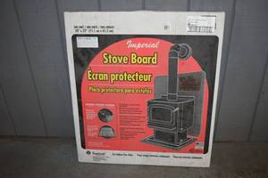 lot 39 image: Imperial Stove Board Wood Grain 38 x 32