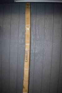 lot 48 image: Easelife 8 Foot Double Door Sliding Barn Door Hardware Kit Heavy Duty
