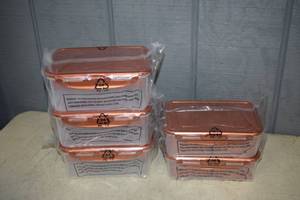 lot 72 image: 5 Lock & Lock Food Storage Containers