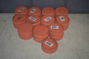 lot 74 image: 23 Rubena Hockey Pucks