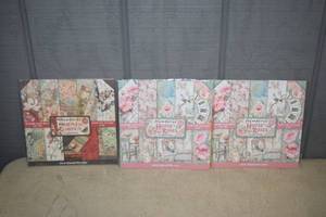 lot 105 image: 3 Packages Scrapbook Paper