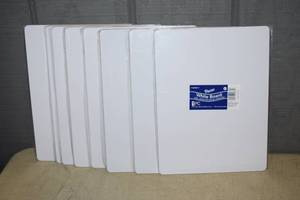 lot 106 image: 8 Pacon White Boards 9 x 12
