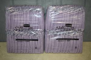lot 112 image: 52 Depends Silhouette Briefs Maximum Size LXL
