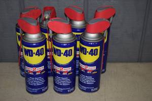 lot 160 image: 7 Cans WD-40 12 ounces each