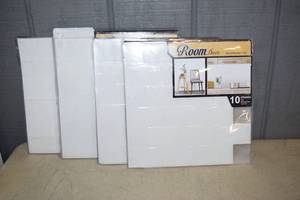 lot 185 image: 4 Boxes Decorative Wall Tile Self Adhesive
