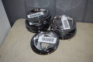 lot 244 image: 36 Replacement Burner Pans Electric Stove Small Burner