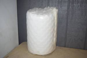 lot 283 image: Twin Size Egg Crate Memory Foam Mattress Topper