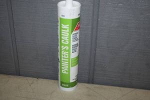 lot 111 image: 11 Tubes Painters Caulk Acrylic Latex White