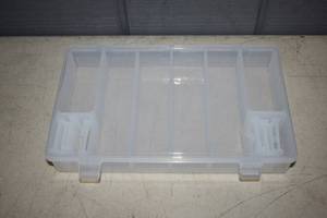 lot 91 image: 6 Infinite Divider Systems Boxes 6 12 x 11 x 2 with 10 Dividers