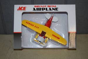 lot 137 image: Diecast Metal Airplane Lockheed Vega