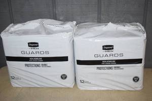 lot 259 image: 104 Depend for Men Guards