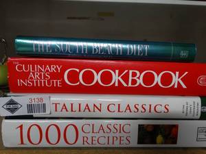 lot 3138 image: Lot of cookbooks