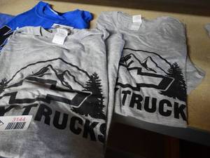 lot 3144 image: Chevy truck shirts