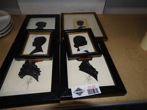 lot 3132 image: Lot of wall art- framed