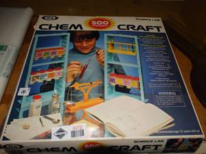 lot 3072 image: IDEAL Chem Craft Science Lab in box