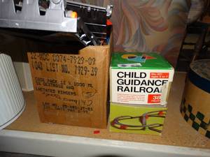 lot 3078 image: Child Guidance railroad & misc.