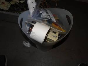 lot 3048 image: Hand tools power strip & misc.