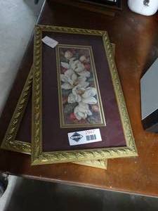lot 2947 image: 2 framed art prints