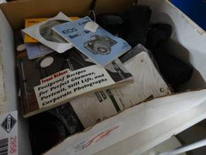 lot 2958 image: Canon rebel camera & misc.