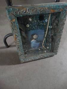 lot 2967 image: Unique framed art