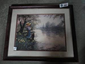 lot 2992 image: Framed print