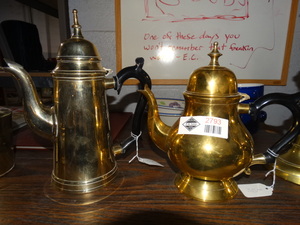 lot 2793 image: 2 coffeetea pots- NICE