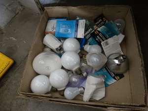 lot 2836 image: Assorted light bulbs