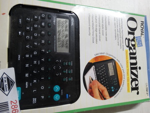 lot 2869 image: Royal digital organizer in box