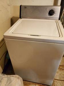 lot 2 image: Roper Electric Washer. Tested and Working