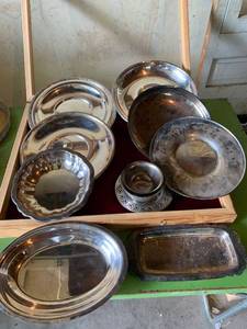 lot 6278 image: Lot of Silverplate Items