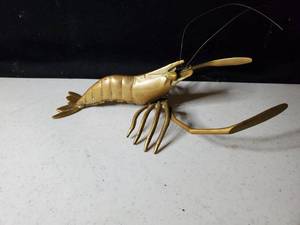 lot 6345 image: Brass Lobster with Movable Arms
