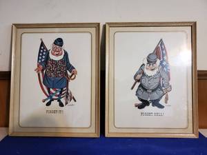 lot 6383 image: Set of J.F Martin Prints of Civ War Soldiers