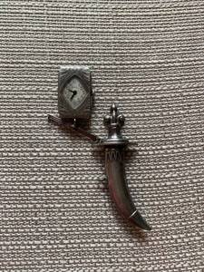 lot 7727 image: Sterling Sword with Watch Attached