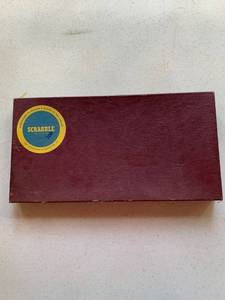 lot 7744 image: Old Scrabble Game