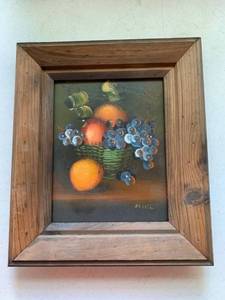 lot 7754 image: Fruit Painting