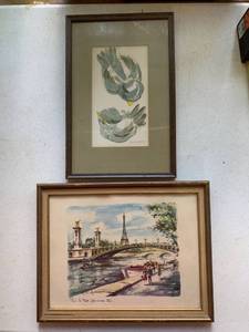 lot 7755 image: Pair of Prints