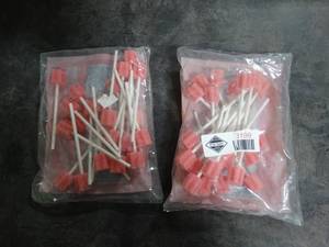 lot 3199 image: Lot of 2 Bags of Flavored Oral Swabs