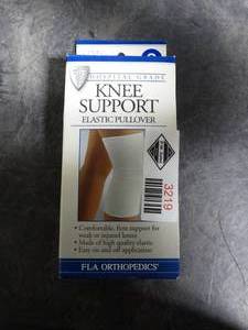 lot 3219 image: FLA Orthopedics Knee Support Elastic Pullover - Size Small