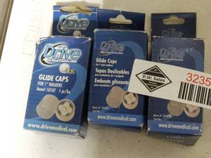 lot 3235 image: 3 new boxes of glide caps
