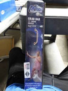 lot 3336 image: Drive 12 Chrome Knurled Grab Bar